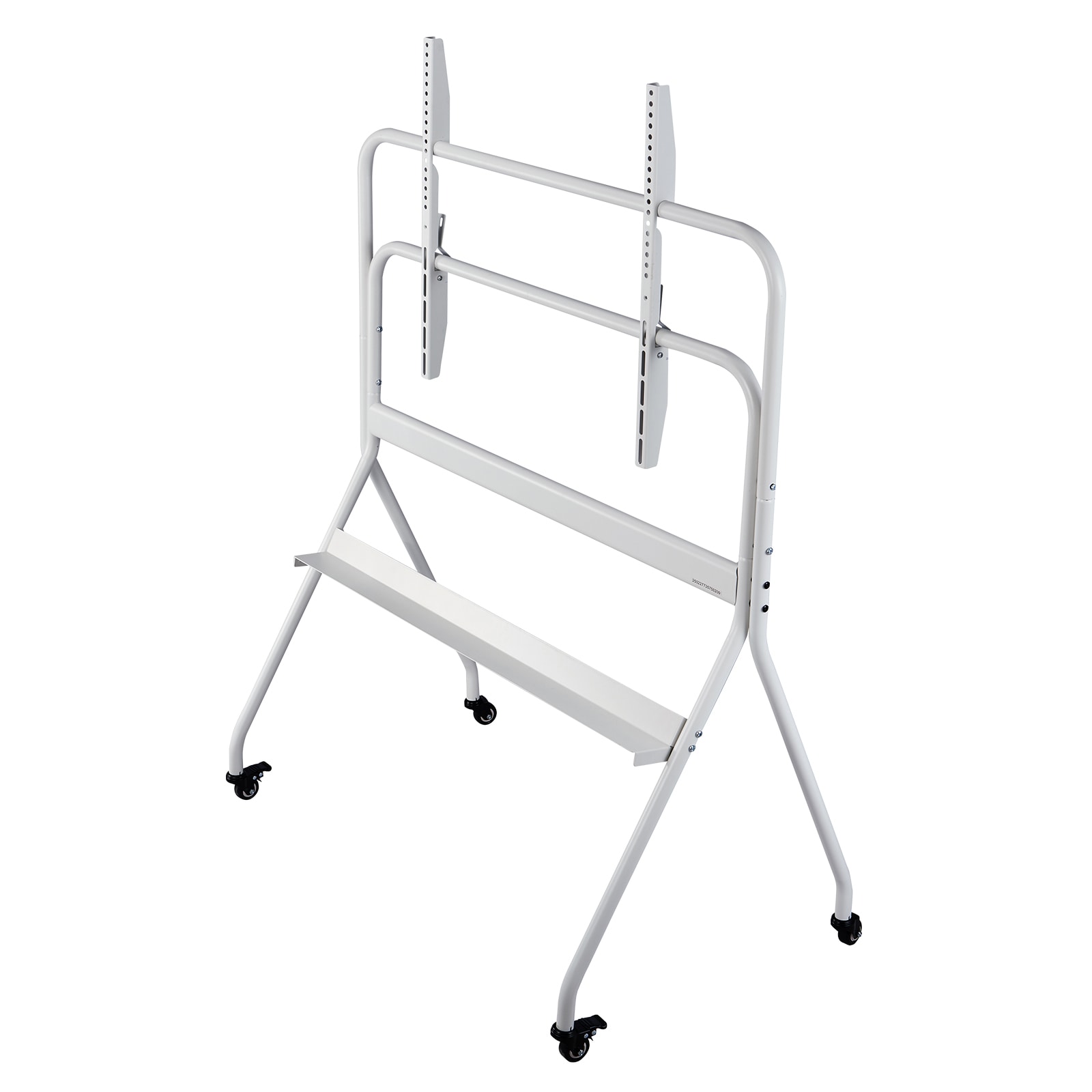 Rolling TV Stand, Mobile TV Cart For 35-100 Inch LED/LCD/OLED Flat/Curved TVs, Portable Monitor Stand With Wheels Hold Up To 198 Lbs For Living Room, Bedroom, Office, Outdoor, Max VESA 800x600mm_voghion.com